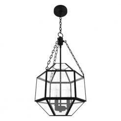 Indria 3 Light Rustic Iron Island Pendant Light with Clear Seeded Glass Shade Kitchen Light by Hunter -Hunter Sales rustic iron hunter chandeliers 19367 c3 1000