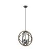 Gablecrest 4 lights Rustic Iron Island Pendant Light Kitchen Light by Hunter