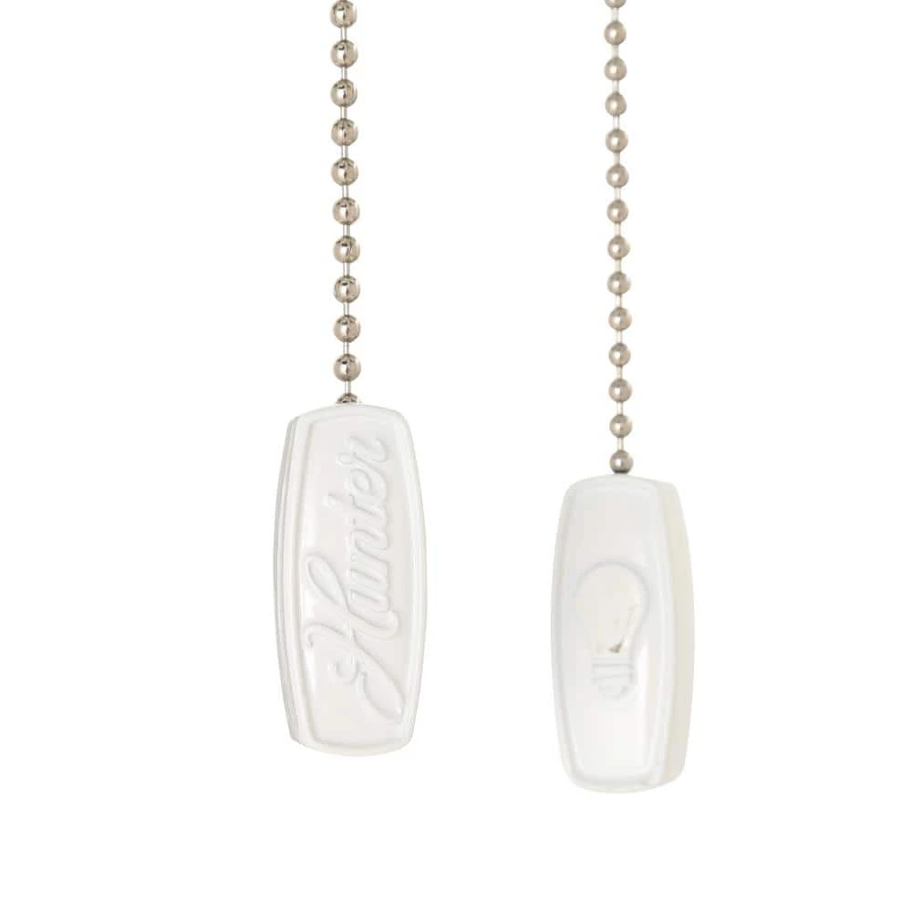 42 in. Indoor Snow White Builder Small Room Ceiling Fan with Light Kit by Hunter 8 42 in. Indoor Snow White Builder Small Room Ceiling Fan with Light Kit by Hunter - Image 6