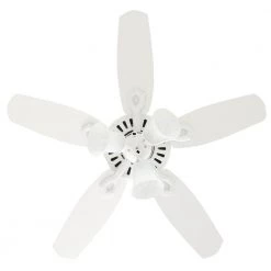 42 in. Indoor Snow White Builder Small Room Ceiling Fan with Light Kit by Hunter 28 42 in. Indoor Snow White Builder Small Room Ceiling Fan with Light Kit by Hunter -Hunter Sales snow white hunter ceiling fans with lights 52105 fa 1000