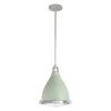 Bluff View 1 Light Soft Sage Island Pendant Light with Metal Shade Dining Room Light by Hunter -Hunter Sales soft sage hunter chandeliers 19073 64 1000