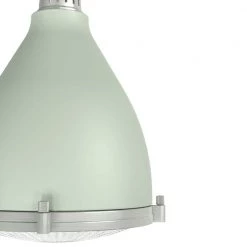 Bluff View 1 Light Soft Sage Island Pendant Light with Metal Shade Dining Room Light by Hunter -Hunter Sales soft sage hunter chandeliers 19073 a0 1000