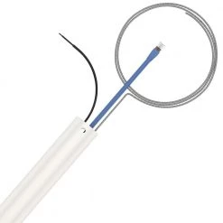 Trak 36 in. White Extension Downrod by Hunter