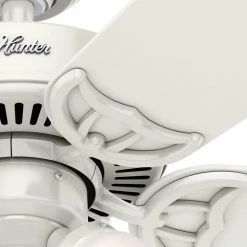 Southern Breeze 42 in. Indoor White Ceiling Fan by Hunter -Hunter Sales white hunter ceiling fans with lights 51010 1f 1000