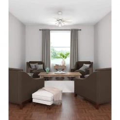 Southern Breeze 42 in. Indoor White Ceiling Fan by Hunter -Hunter Sales white hunter ceiling fans with lights 51010 e1 1000