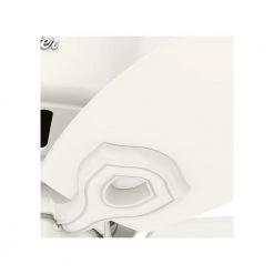 Builder Low Profile 42 in. Indoor Snow White Ceiling Fan by Hunter -Hunter Sales white hunter ceiling fans with lights 51090 77 1000