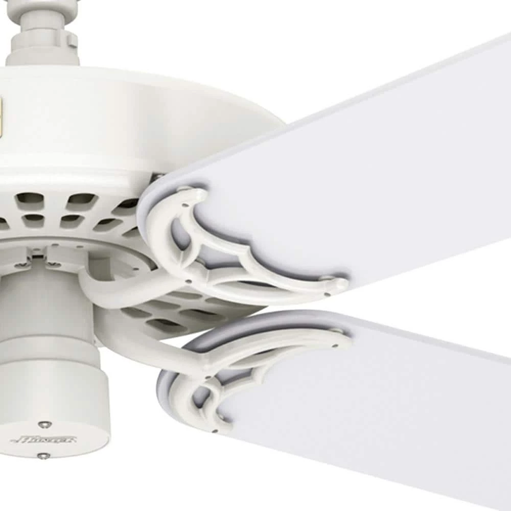 Original 52 in. Indoor/Outdoor White Ceiling Fan by Hunter 11 Original 52 in. Indoor/Outdoor White Ceiling Fan by Hunter - Image 9