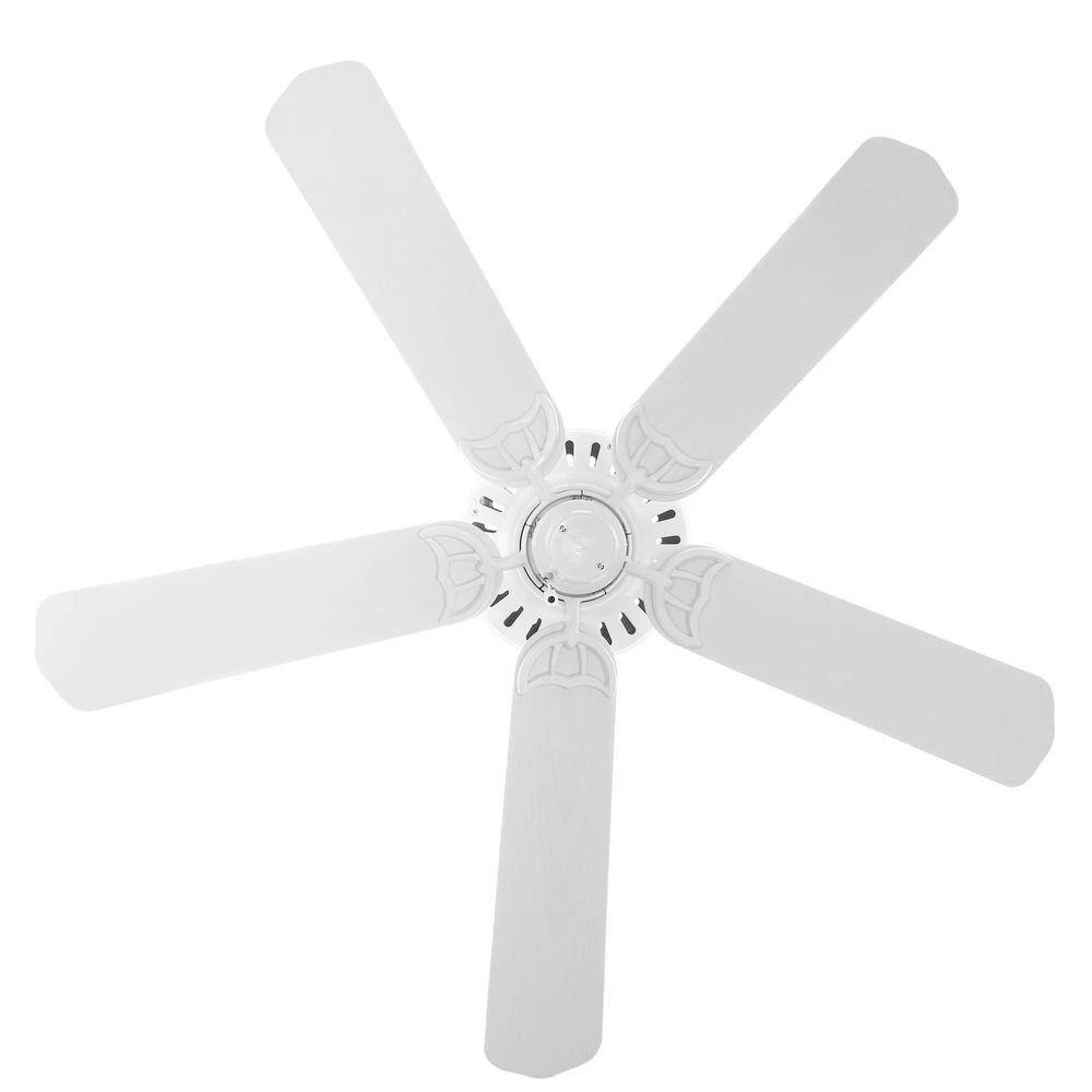 Bridgeport 52 in. Indoor/Outdoor White Ceiling Fan with Remote by Hunter 10 Bridgeport 52 in. Indoor/Outdoor White Ceiling Fan with Remote by Hunter - Image 8