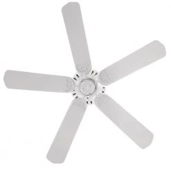 Bridgeport 52 in. Indoor/Outdoor White Ceiling Fan with Remote by Hunter