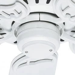 Bridgeport 52 in. Indoor/Outdoor White Ceiling Fan with Remote by Hunter 18 Bridgeport 52 in. Indoor/Outdoor White Ceiling Fan with Remote by Hunter -Hunter Sales white hunter ceiling fans without lights 32830 a0 1000