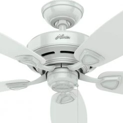 Sea Wind 48 in. Indoor/Outdoor White Ceiling Fan with Remote by Hunter 20 Sea Wind 48 in. Indoor/Outdoor White Ceiling Fan with Remote by Hunter -Hunter Sales white hunter ceiling fans without lights 32857 fa 1000