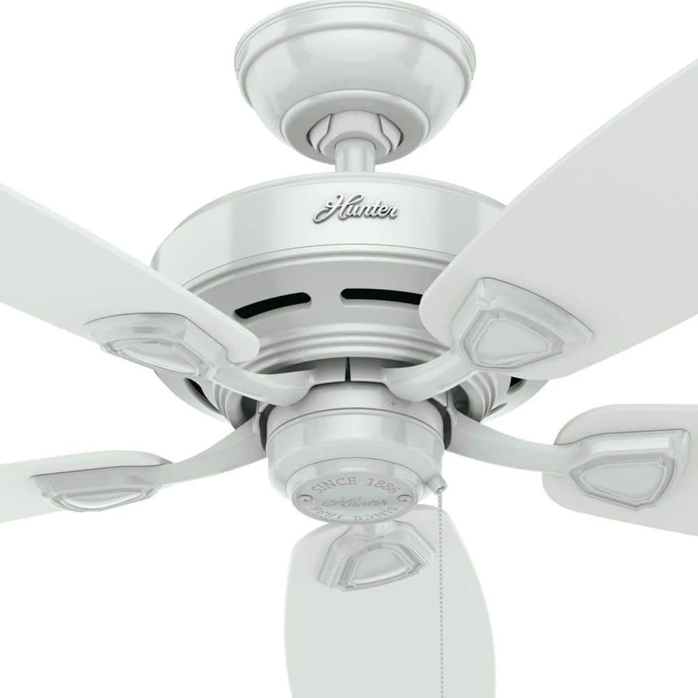 Sea Wind 48 in. Indoor/Outdoor White Ceiling Fan with Remote by Hunter 11 Sea Wind 48 in. Indoor/Outdoor White Ceiling Fan with Remote by Hunter - Image 9